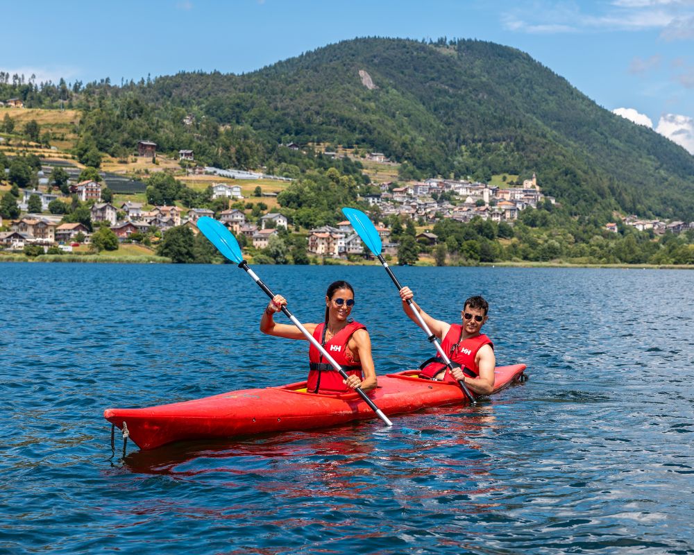 Lago di Serraia canoa - ph Marco Gober